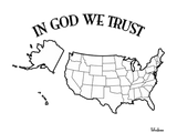 Discover In God We Trust with US outline
