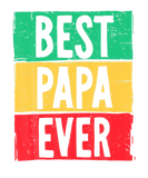 Discover Mens Best Black Papa Ever Junenth Father's Grandpa