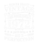Discover Mens 50Th Birthday Vintage 1972 Age To Perfection