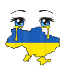 Discover Ukraine Flag Crying Tears For Ukraine