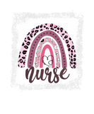 Discover Nurse Leopard Rainbow Medical Nurse Nursing RN Out
