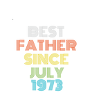 Discover Best Father Since July 1973 Cool Present Gift