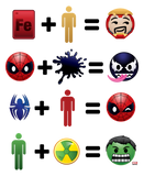 Discover Marvel Emoji Character Equations