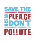 Discover save the ocean pleace don't pollute