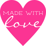 Discover Made With Love Heart Hot Pink Girl