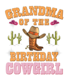 Discover Grandma Of The Birthday Cowgirl Western Themed Gir