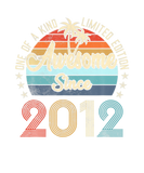 Discover Awesome Since 2012 Vintage 10Th Birthday
