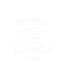 Discover Awesome Wife Since September 1954 Present Gift