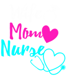 Discover Wife Mom Nurse Womens RN LPN Mothers Day Gift