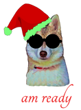 Discover Funny Christmas Siberian Husky Puppy