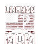 Discover My Favorite Lineman Calls Me Mom USA Flag Mothers