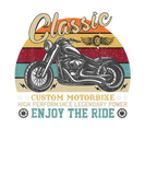 Discover Vintage Classic Motorbike Enjoy The Ride Biker Rid
