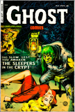 Discover Vintage Horror Comic Book Cover Ghost