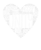 Discover Heart Shaped Words Of Unity Day Orange Anti Bullyi