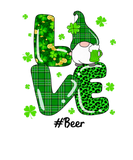 Discover Funny Leopard Irish Green Plaid Beer Gnome St.Patr