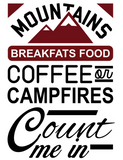 Discover mountains coffe, humor coffee gift