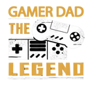 Discover Gamer Dad The Legend Vintage Video Game Father's D