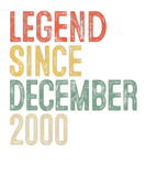 Discover Legend Since December 2000 19Th Birthday Gifts 19
