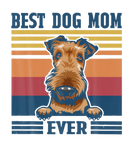 Discover Best Airedale Mom Ever Funny Dog Mom Mother's Day