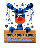 Discover Reindeer Blue Hope For A Cure Diabetes Awareness C