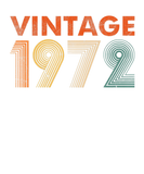 Discover Vintage 1972 50Th Birthday For Men Women 50 Years