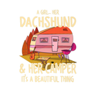 Discover A Girl Her Dachshund And Her Camper Weiner Dog Lov