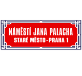Discover Námestí Jana Palacha, Prague, Czech Street Sign
