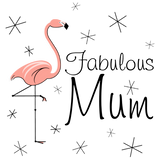 Discover Flamingo 'Fabulous Mum'  peach