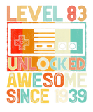 Discover Level 83 Unlocked Awesome Since 1939 83Th Birthday