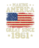 Discover Making America Great Since 1961 USA Flag Retro 61S