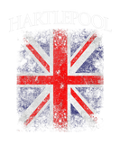 Discover Hartlepool Vintage Retro British Flag Funny