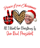 Discover Peace Love Xmas All I Want For Christmas Is Biden