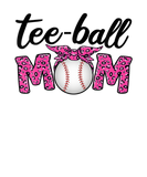 Discover Ball Mom Mother's Day Gift Teeball Mom Leopard Fun