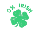 Discover Womens 0% Irish St. Patrick's Day Funny Graphic