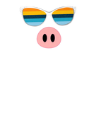 Discover Funny Pig Farmer, Vintage Retro Sunset Sunglasses,