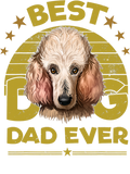 Discover Poodle Lover Dog 365 Best Poodle Dog Dad Ever Men