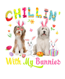 Discover Chillin' With My Bunnies Cute Bunny Bearded Collie