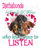 Discover Dachshunds Do Speak Funny Saying For Doxie Wiener