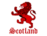 Discover Scotland, Rampant Lion of Scotland, flag, emblem