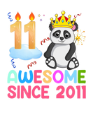 Discover Kids 11 Years Old Awesome Since 2011 11Th Birthday