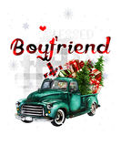 Discover Blessed Boyfriend Red Plaid Christmas Matching Fam
