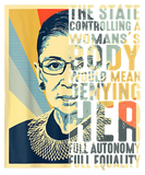 Discover Feminist Ruth Bader Ginsburg Pro Choice My Body My