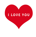 Discover I Love You Cute Red Heart