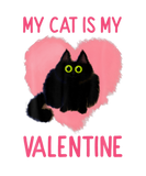 Discover My Cat Is My Valentine Cute Cat Lover Valentine's