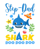 Discover Step-Dad Shark Gift Cute Baby Shark Family Matchin