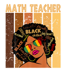 Discover Math Teacher Afro African American Black History M