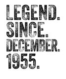 Discover Retro 1955 Birthday December Born Legend Since 195