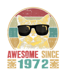Discover Vintage Awesome Since 1972 50 Years Old Cat Lover