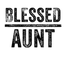 Discover Blessed Aunt Mother's Day Birthday Auntie Funny Vi