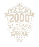 Discover Made In November 2000 21 Years Of Being Awesome Gi